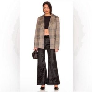 Free People Wide Leg Satin Pants